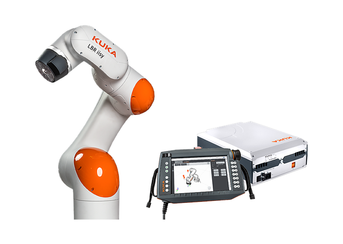 Robot colaborativo KUKA LBR IISY y su controlador
